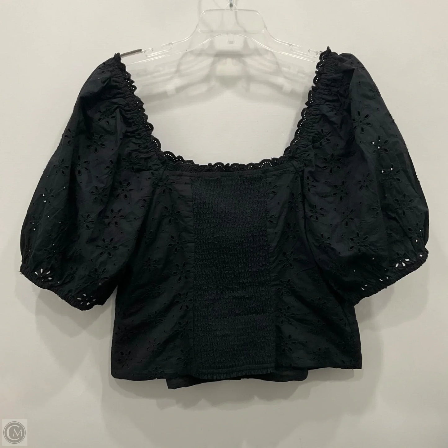 Top Short Sleeve By Gap In Black, Size: Xxl