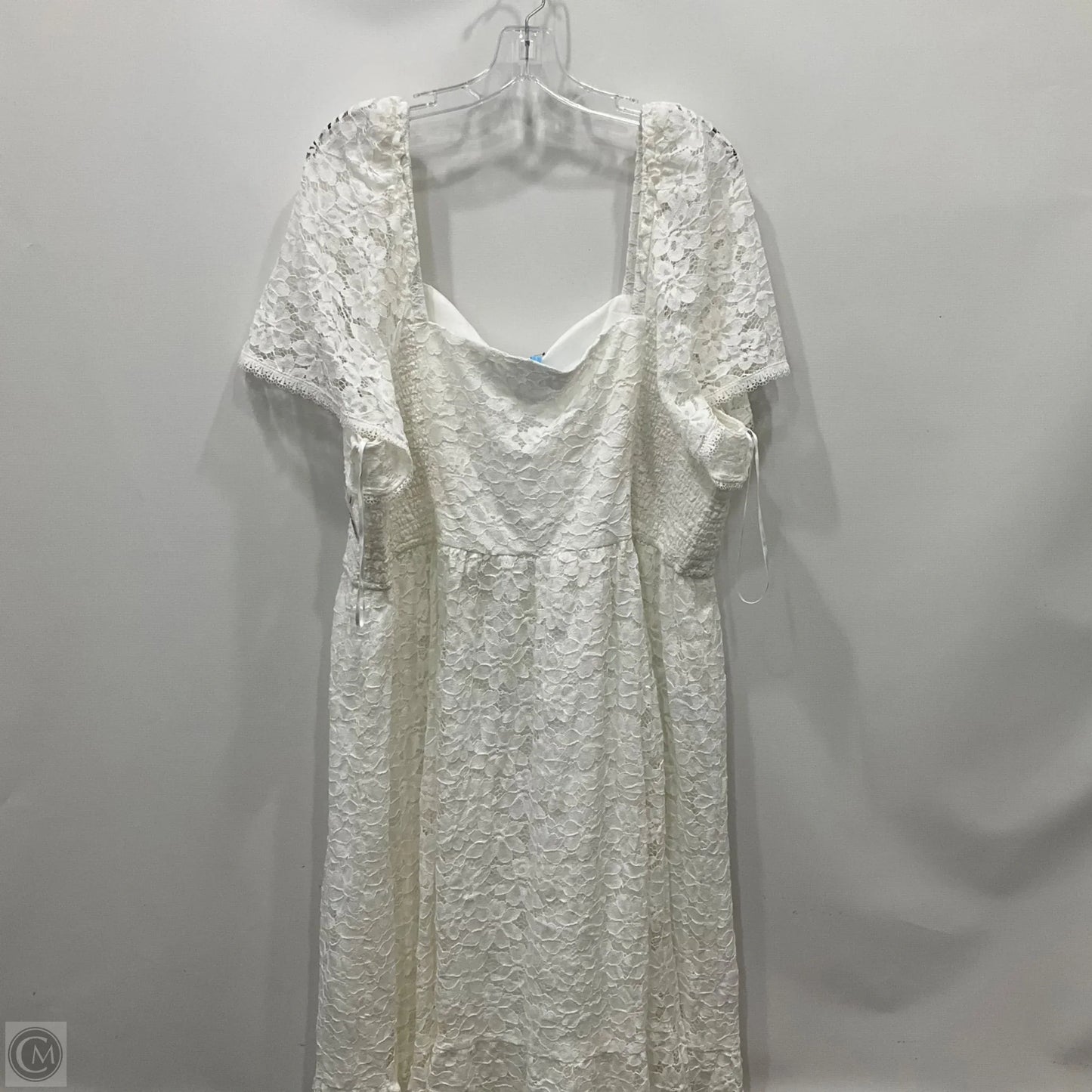 Dress Casual Midi By Draper James In White, Size: 3x