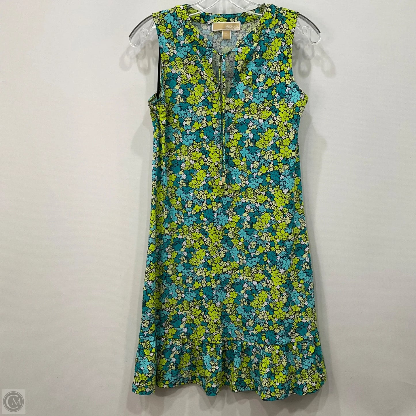 Dress Casual Short By Michael By Michael Kors In Blue & Green, Size: Xs