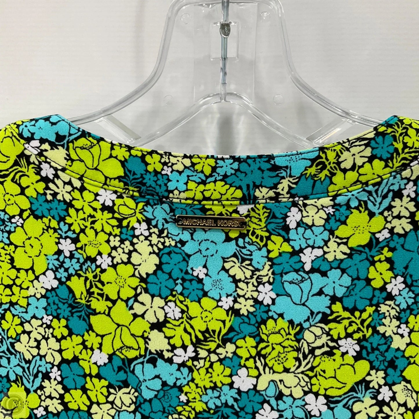 Dress Casual Short By Michael By Michael Kors In Blue & Green, Size: Xs