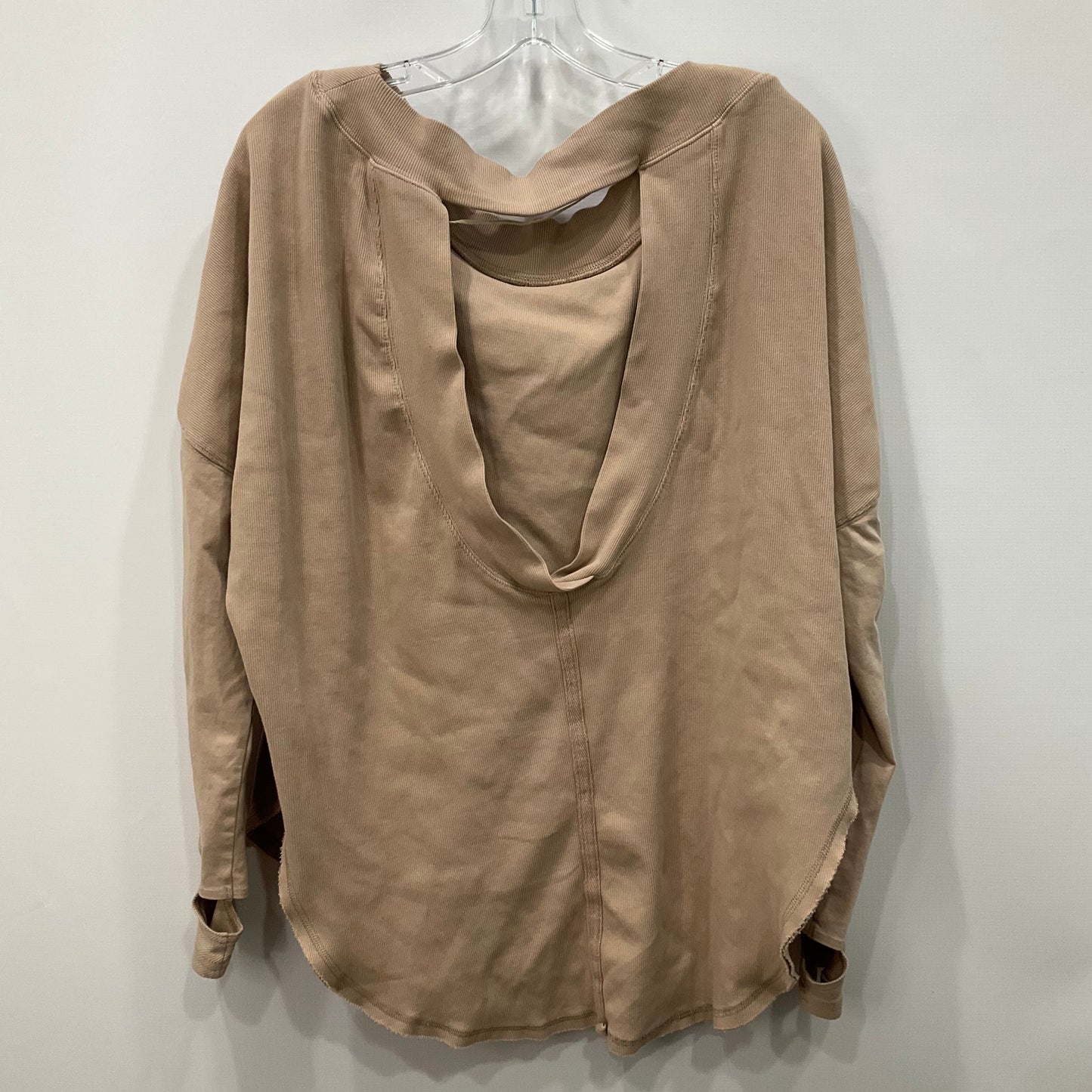Top Long Sleeve By Free People In Beige, Size: S