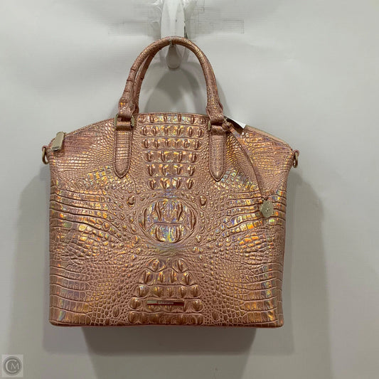 Handbag Designer By Brahmin, Size: Large