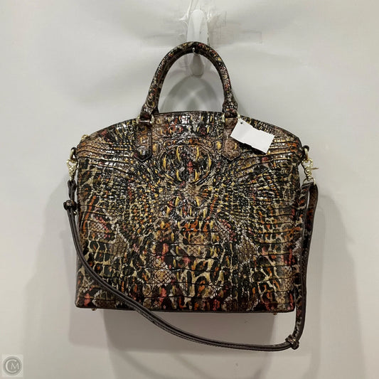 Handbag Designer By Brahmin, Size: Large