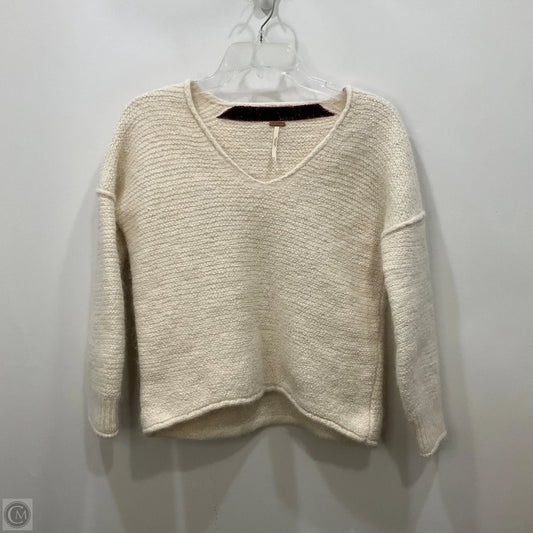 Sweater By Free People In Cream, Size: M