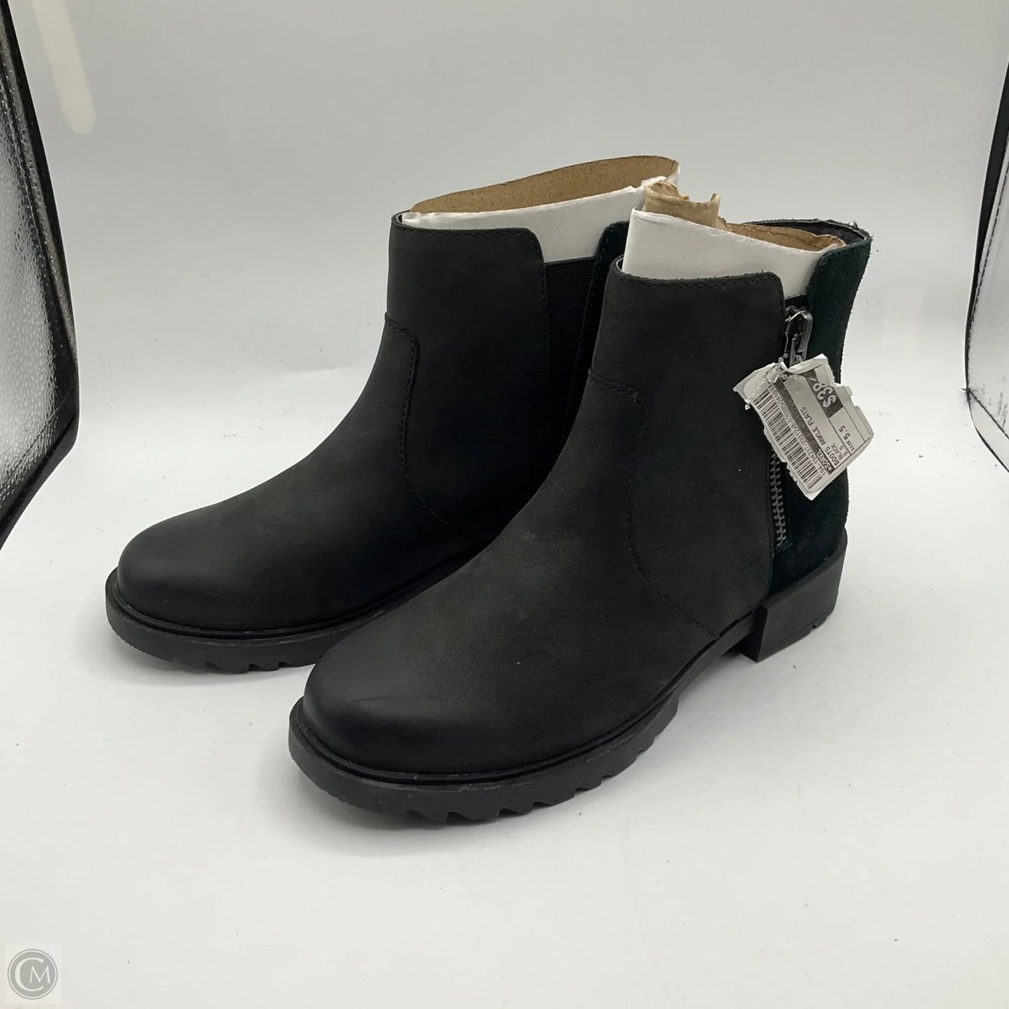 Boots Ankle Flats By Sorel In Black, Size: 5.5