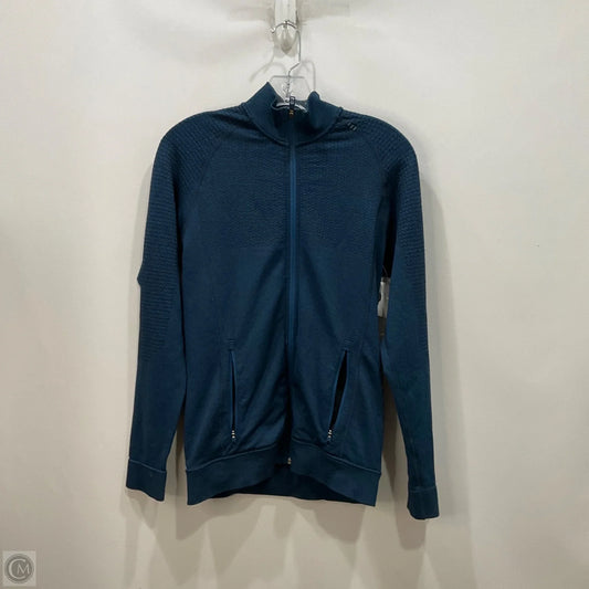 Athletic Jacket By Lululemon In Blue, Size: Xs