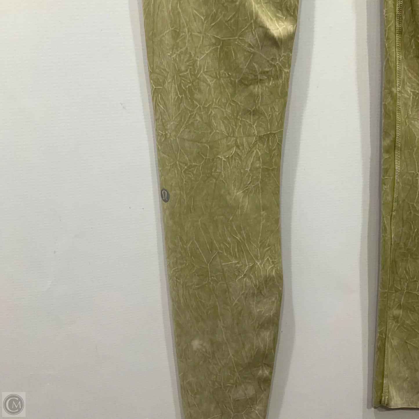 Athletic Leggings By Lululemon In Yellow, Size: 4