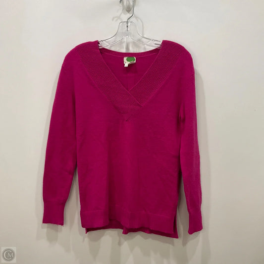 Sweater By Anthropologie In Pink, Size: Xxs