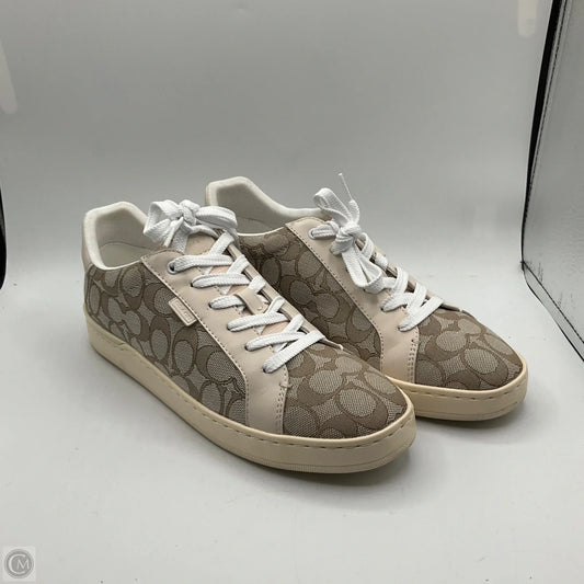 Shoes Designer By Coach In Brown, Size: 9.5