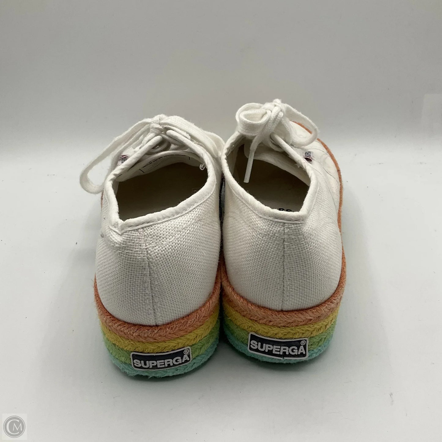 Shoes Sneakers By Superga In White, Size: 7.5