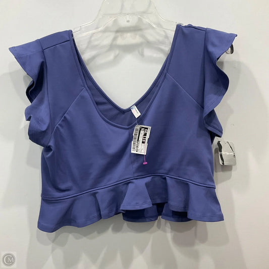 Top Sleeveless By Free People In Blue, Size: L