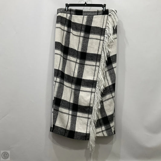 Skirt Midi By Mare Mare In Plaid Pattern, Size: Xl