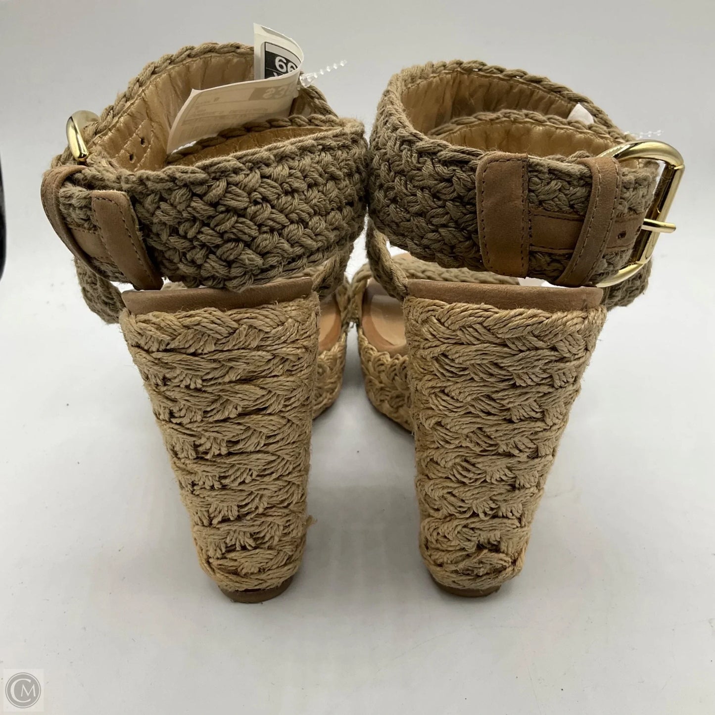 Sandals Designer By Stuart Weitzman In Tan, Size: 8