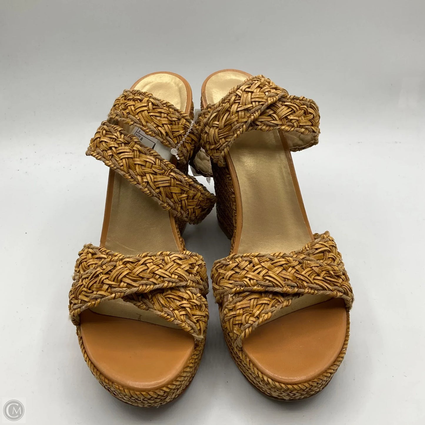 Sandals Designer By Stuart Weitzman In Tan, Size: 8