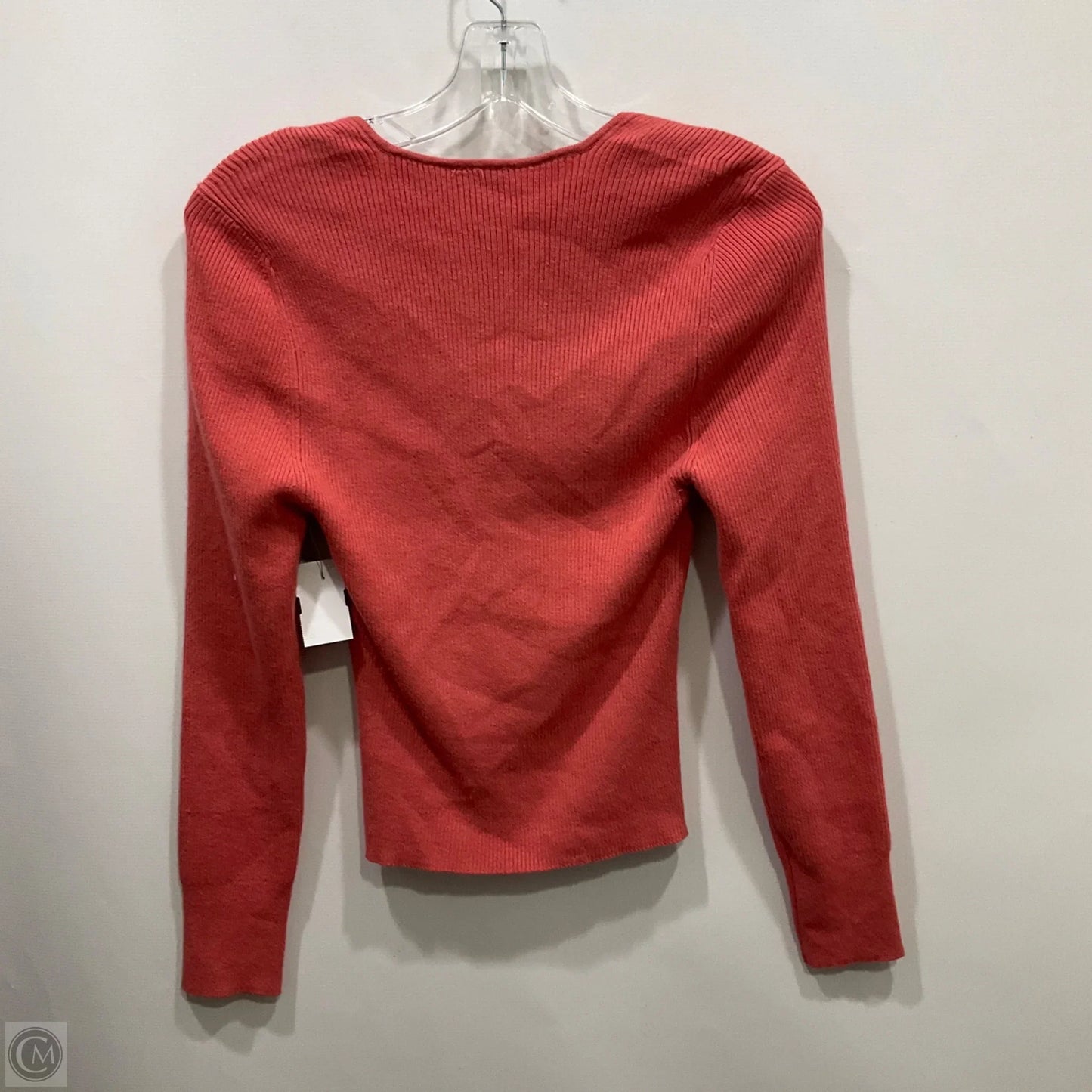 Top Long Sleeve By Pilcro In Coral, Size: S