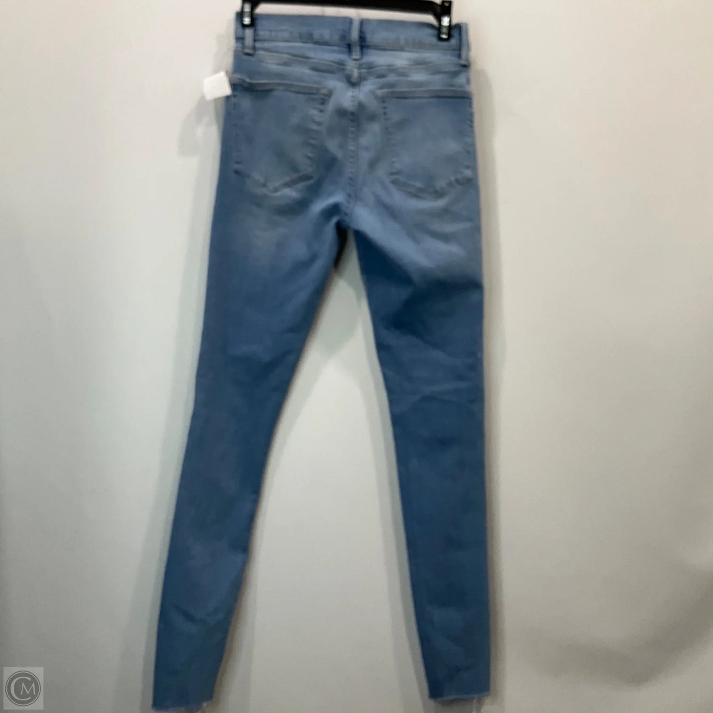 Jeans Skinny By Frame In Blue Denim, Size: 2