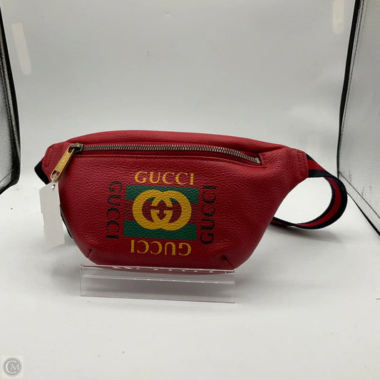 Belt Bag Luxury Designer By Gucci, Size: Small