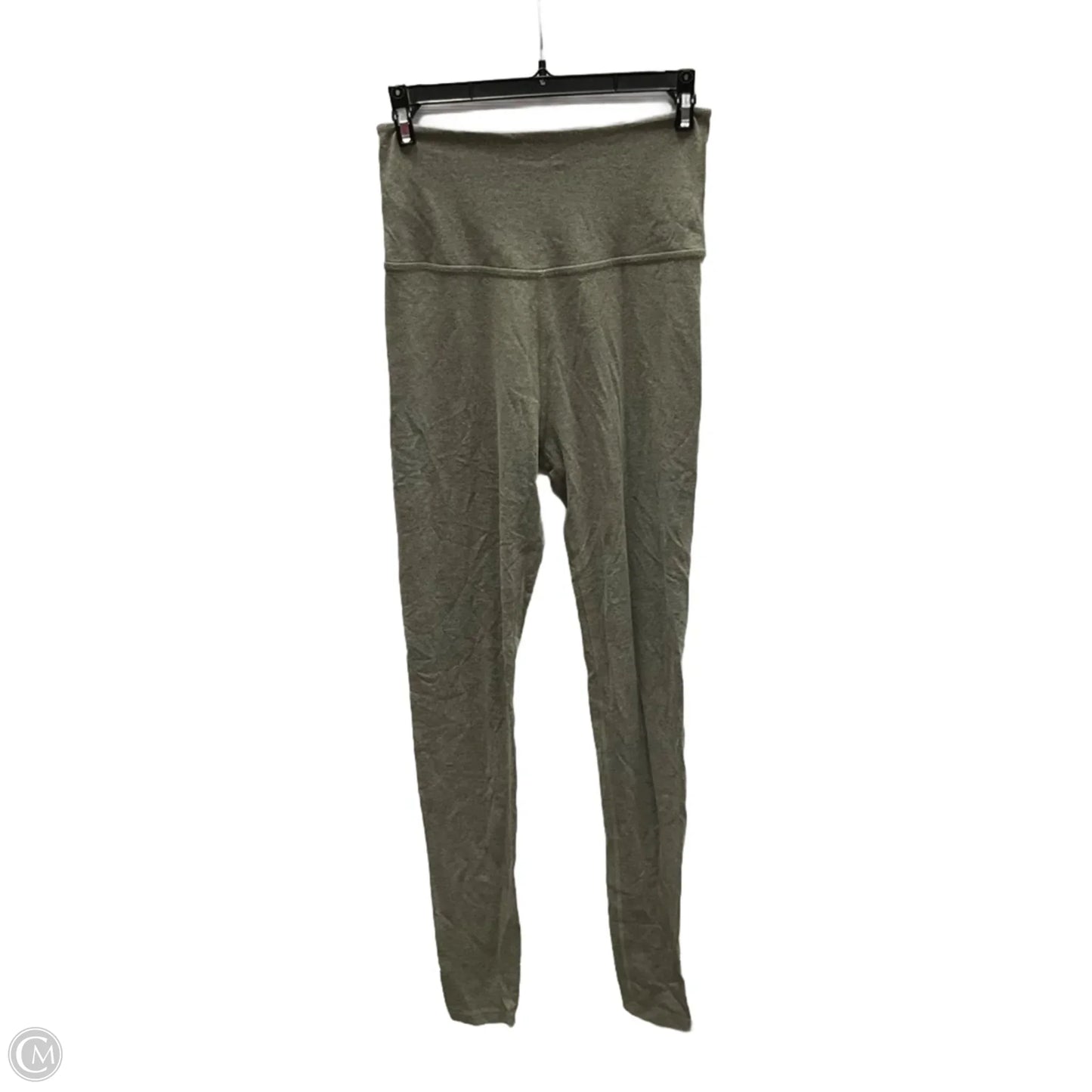 Athletic Leggings By Beyond Yoga In Taupe, Size: L