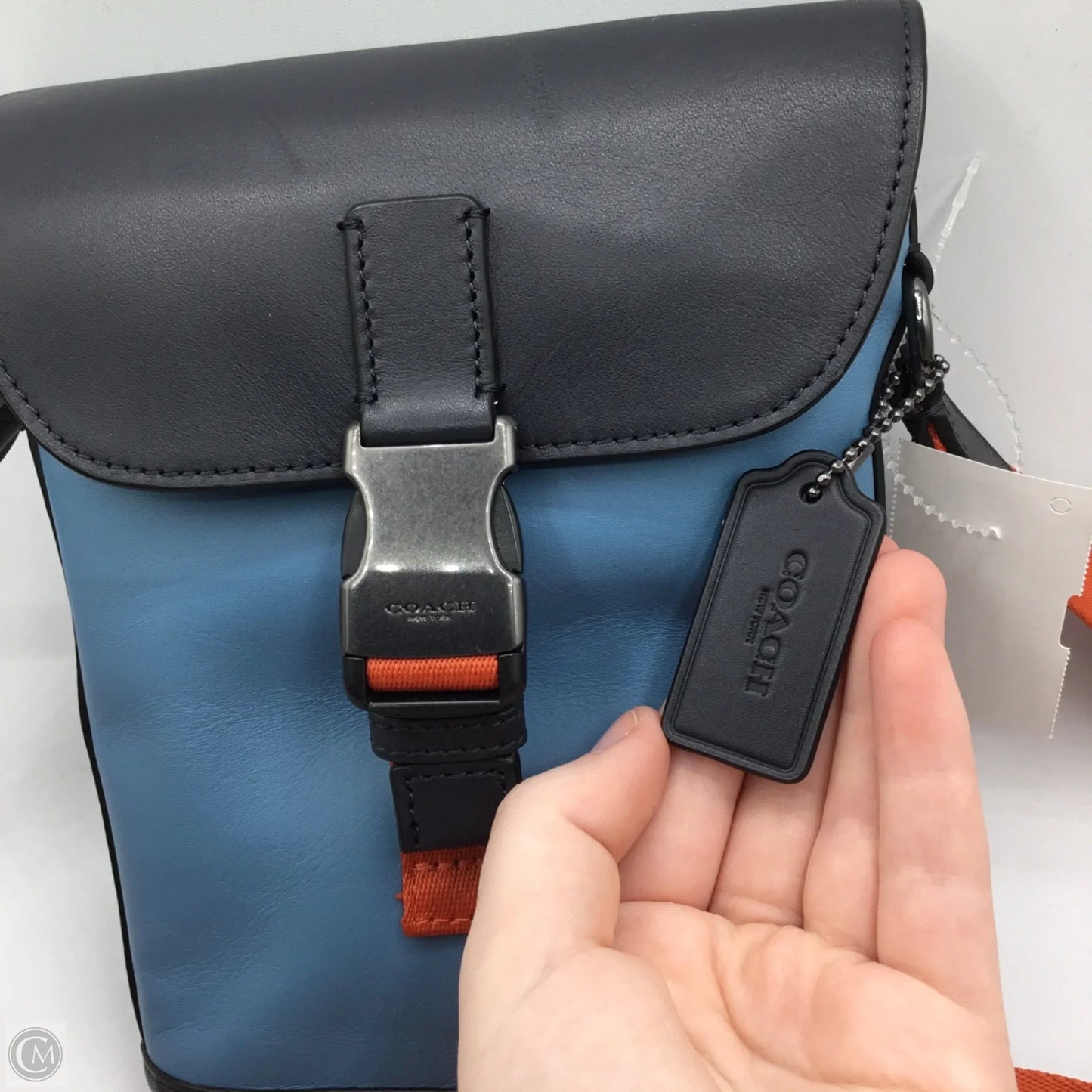 Crossbody Designer By Coach, Size: Small