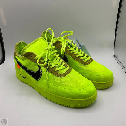 Shoes Sneakers By Nike In Yellow, Size: 11