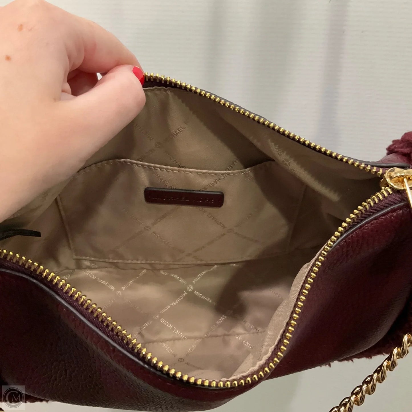 Crossbody Designer By Michael Kors, Size: Small