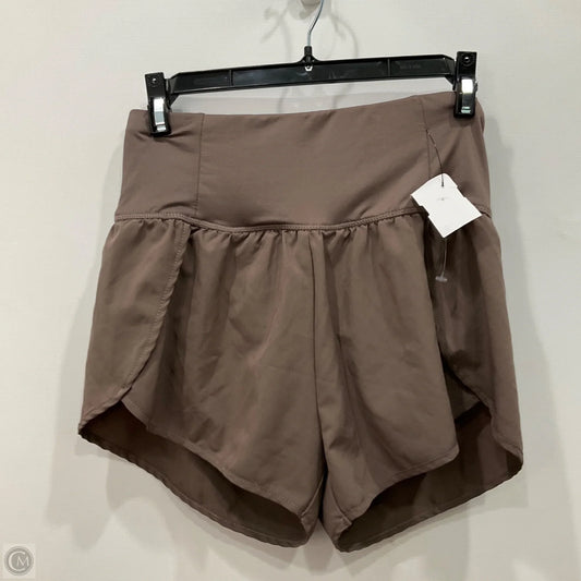 Athletic Shorts By Love Tree In Brown, Size: S
