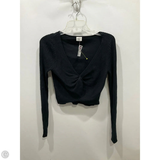 Sweater By Abercrombie And Fitch In Black, Size: M