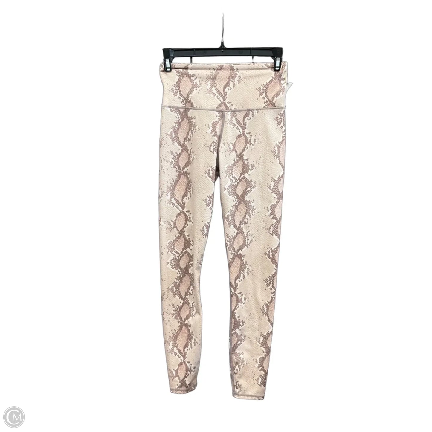 Athletic Leggings By Varley In Snakeskin Print, Size: Xs