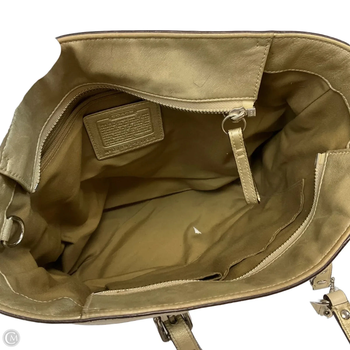 Handbag Designer By Coach, Size: Medium