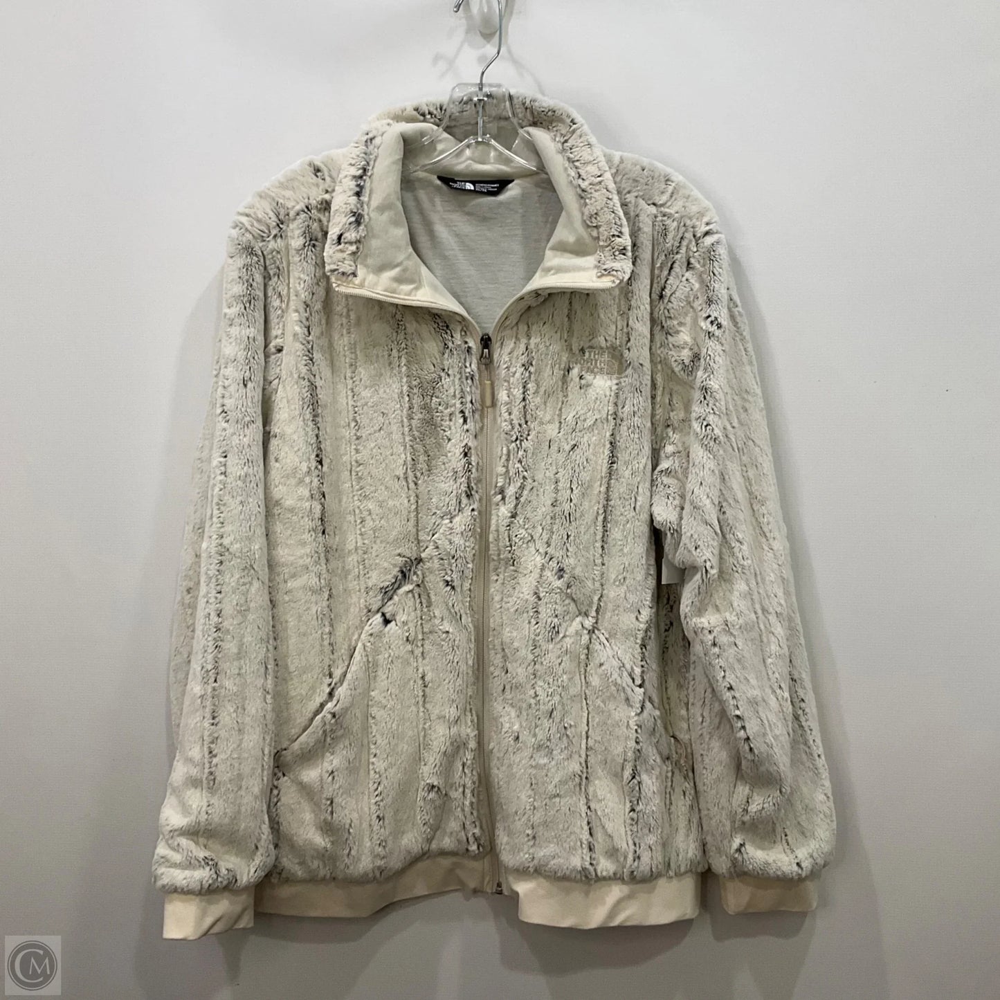 Jacket Faux Fur & Sherpa By North Face In Cream, Size: Xl