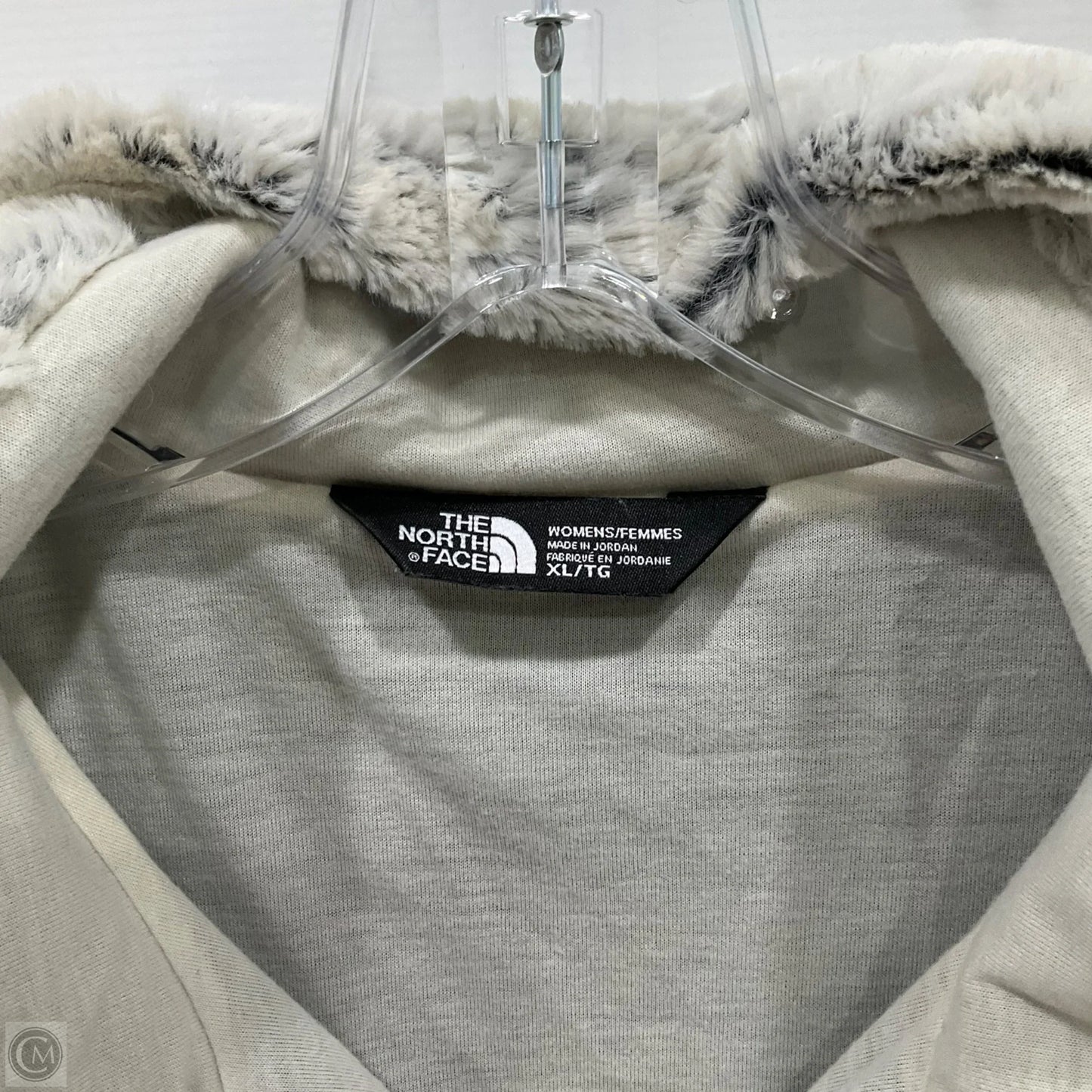 Jacket Faux Fur & Sherpa By North Face In Cream, Size: Xl