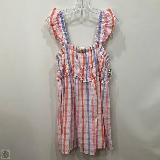 Dress Casual Short By Blu Pepper In Pink, Size: L