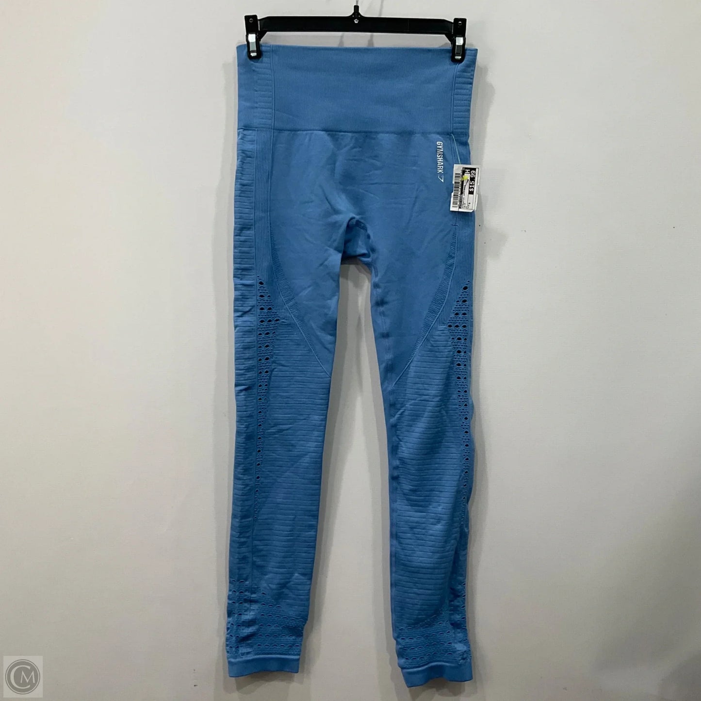 Athletic Leggings By Gym Shark In Blue, Size: S