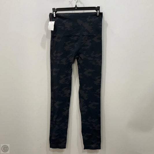 Athletic Leggings By Spanx In Camouflage Print, Size: L