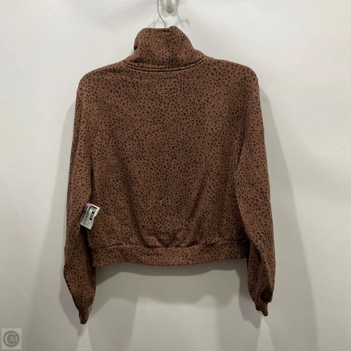 Sweatshirt Crewneck By Abercrombie And Fitch In Animal Print, Size: Xs