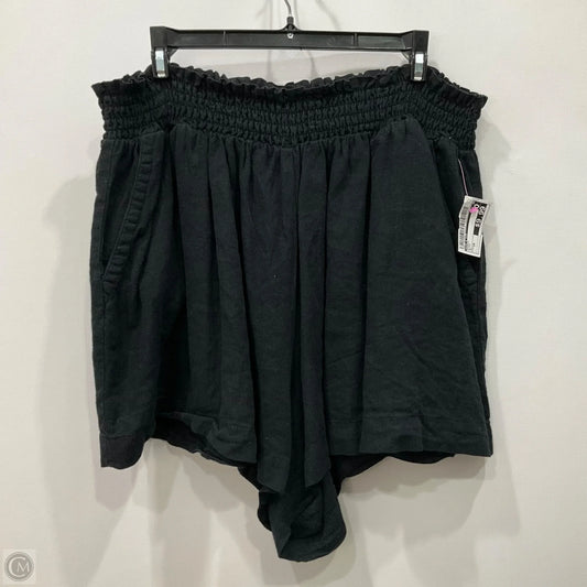 Shorts By Ava & Viv In Black, Size: 2x
