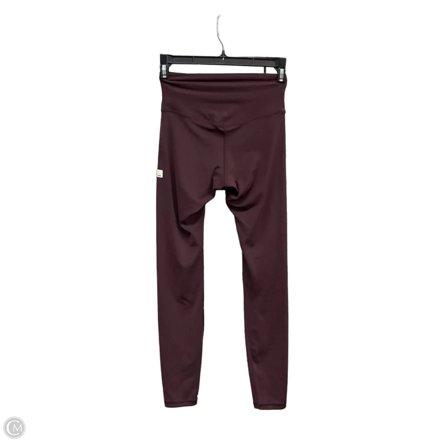 Athletic Leggings By Vuori In Maroon, Size: Xs