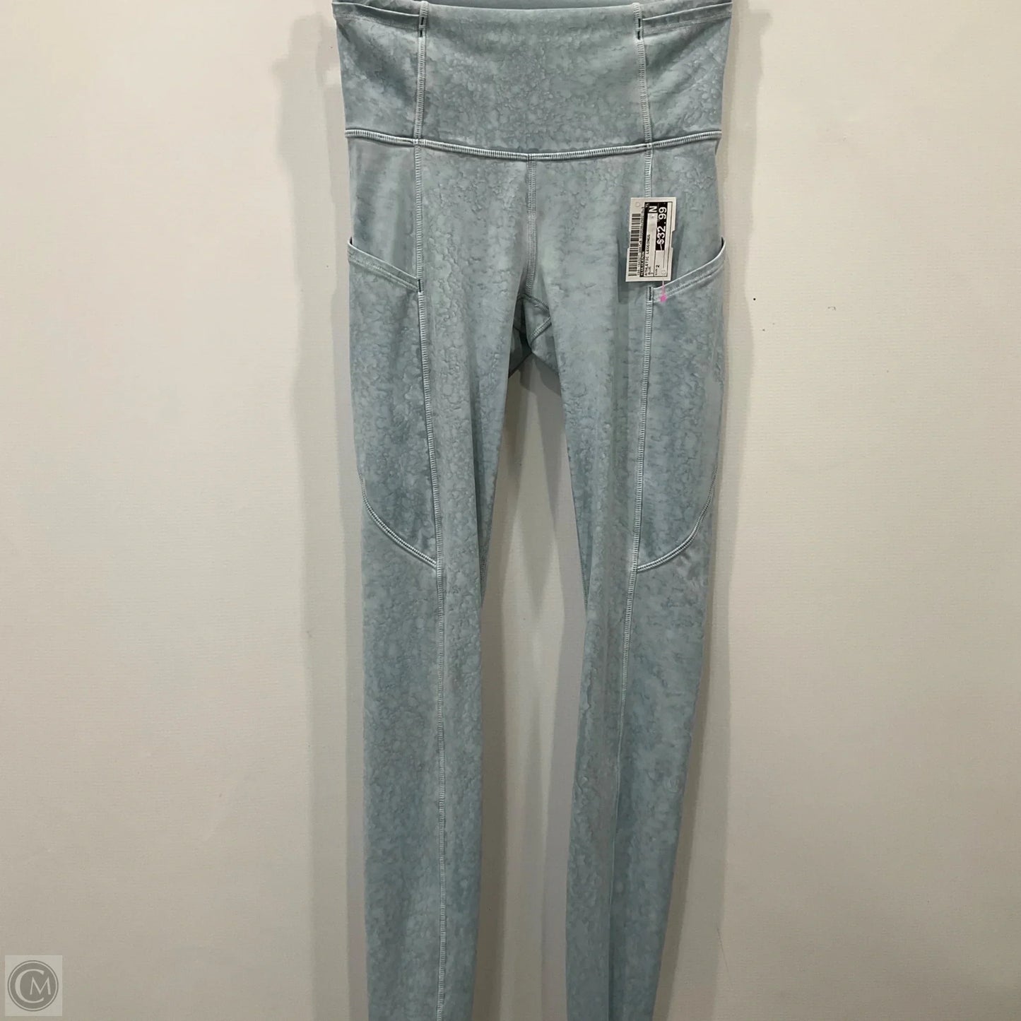 Athletic Leggings By Lululemon In Blue, Size: 2