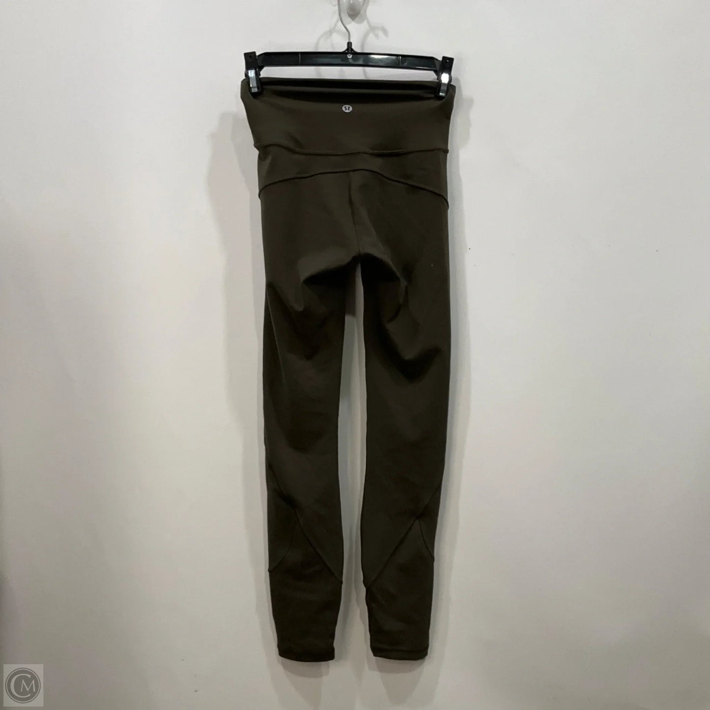 Athletic Leggings By Lululemon In Green, Size: 2