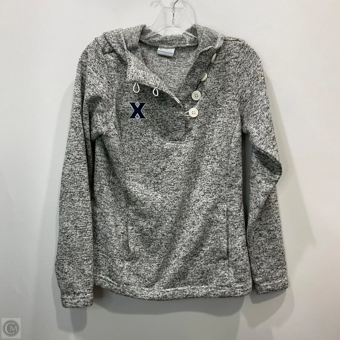 Sweatshirt Hoodie By Columbia In Grey, Size: S