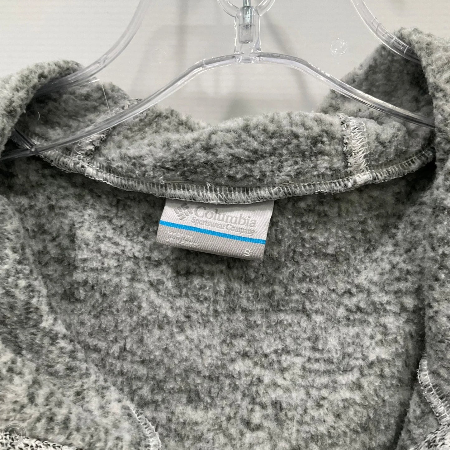 Sweatshirt Hoodie By Columbia In Grey, Size: S