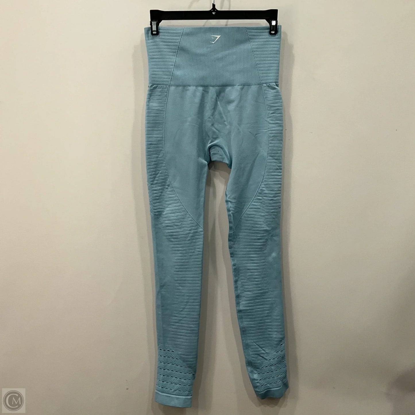 Athletic Leggings By Gym Shark In Blue, Size: M