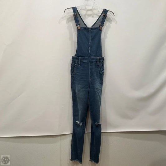 Overalls By Madewell In Blue Denim, Size: Xs