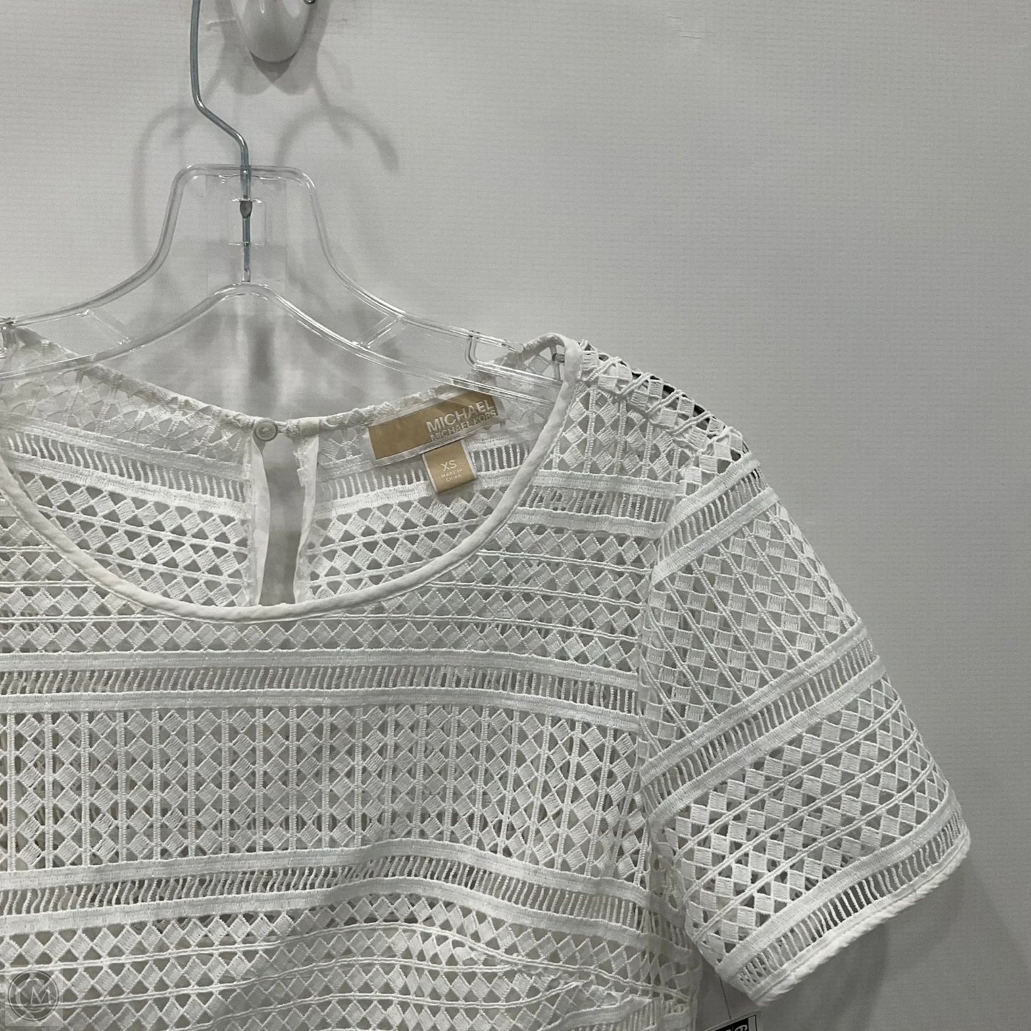 Dress Casual Short By Michael By Michael Kors In White, Size: Xs