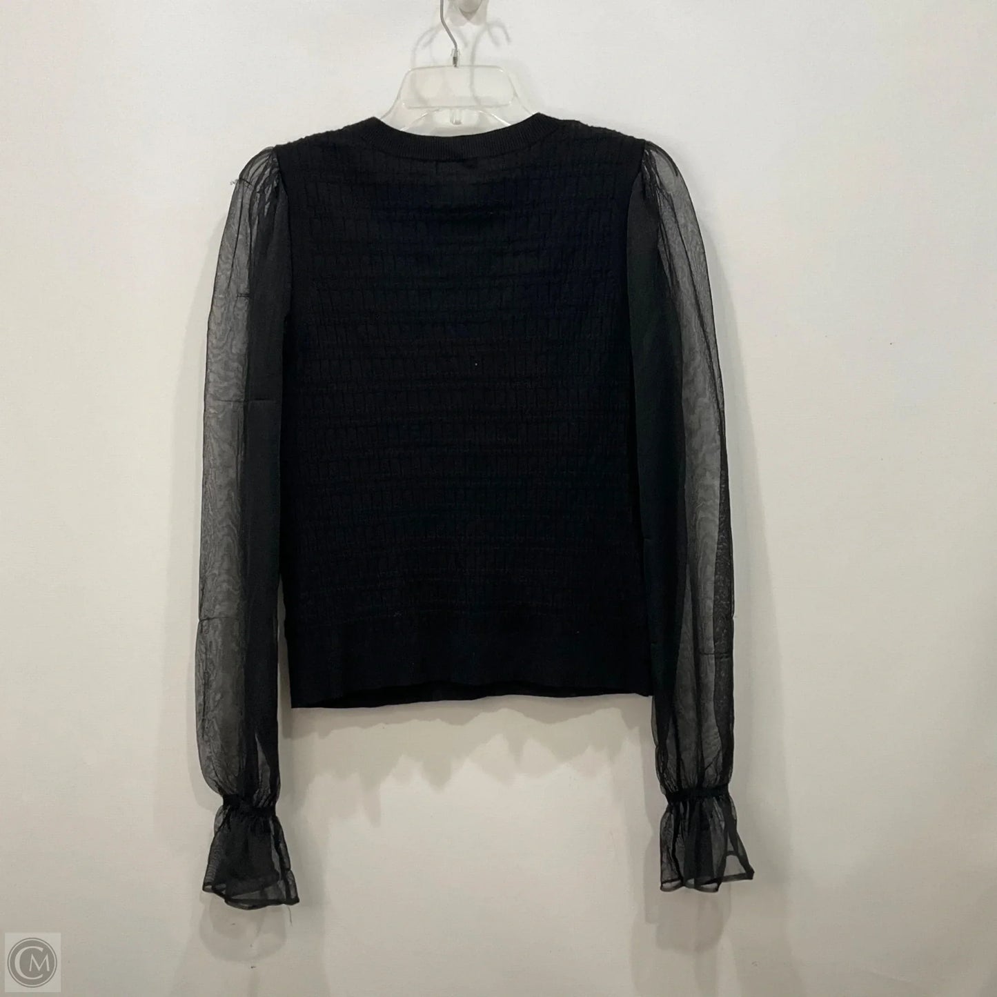 Top Long Sleeve By Maeve In Black, Size: L