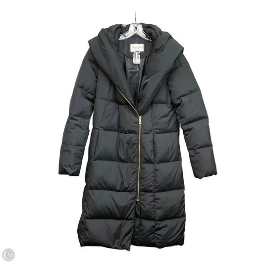 Coat Parka By Cole-haan In Black, Size: M