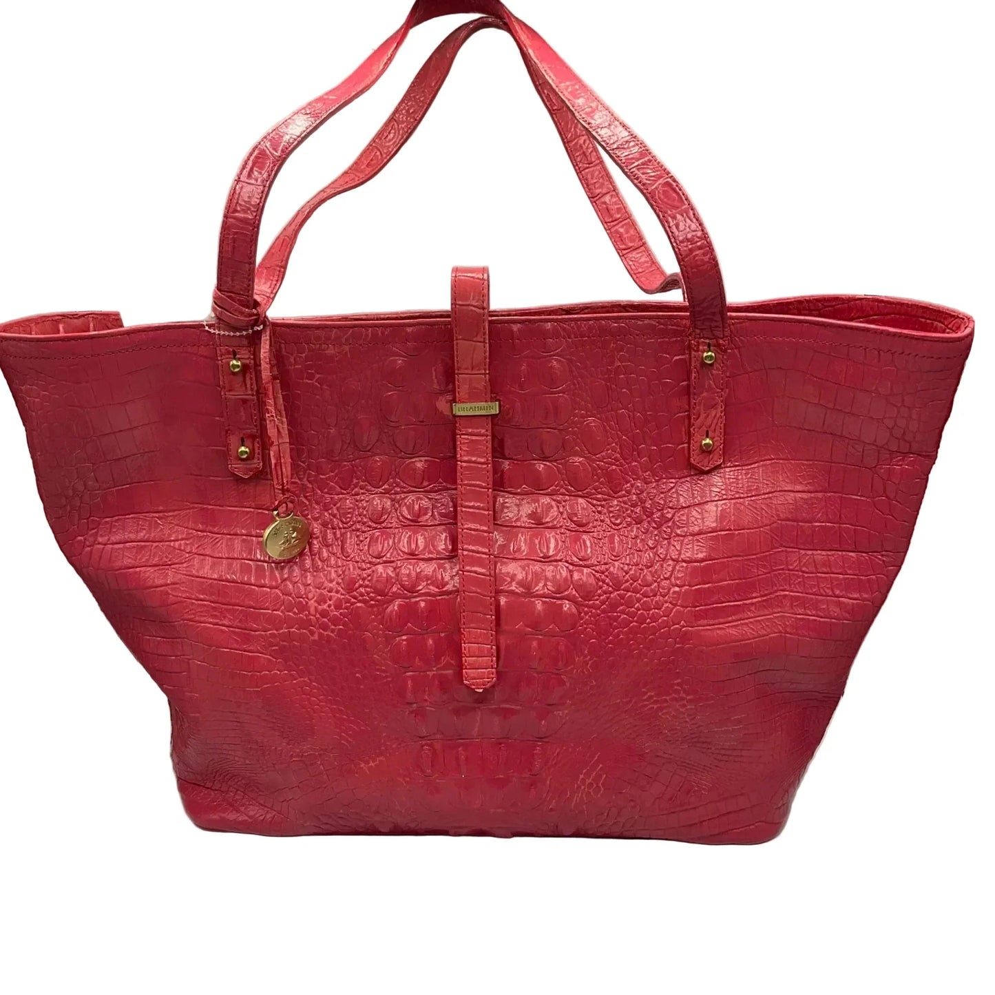 Handbag Designer By Brahmin, Size: Large