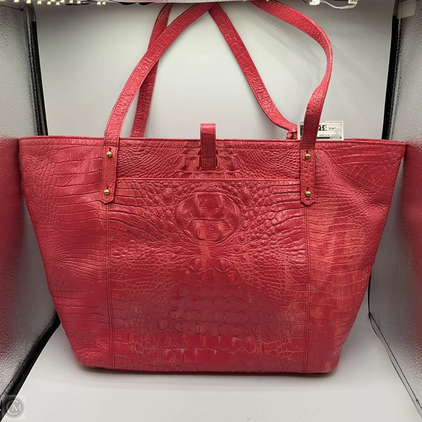 Handbag Designer By Brahmin, Size: Large