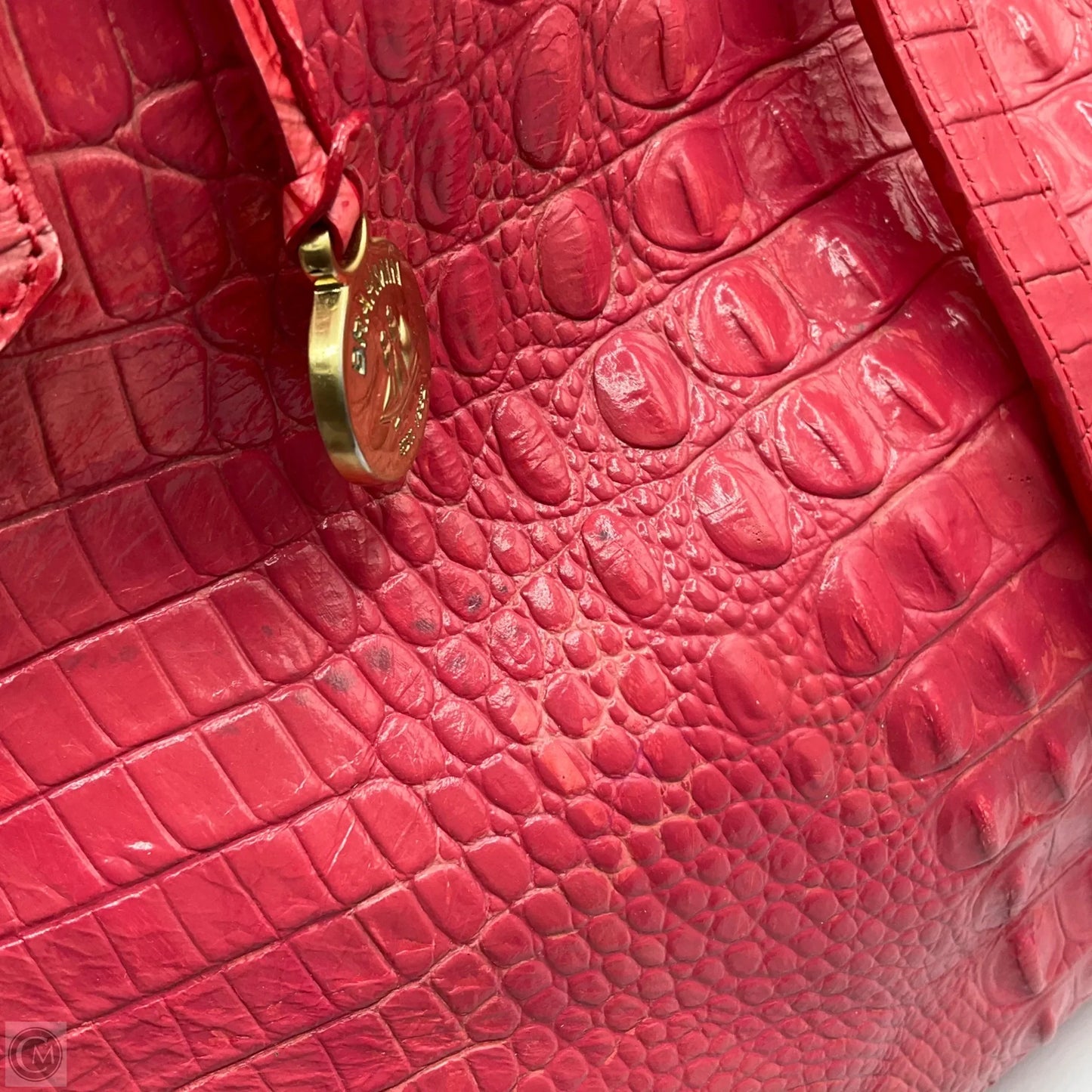 Handbag Designer By Brahmin, Size: Large