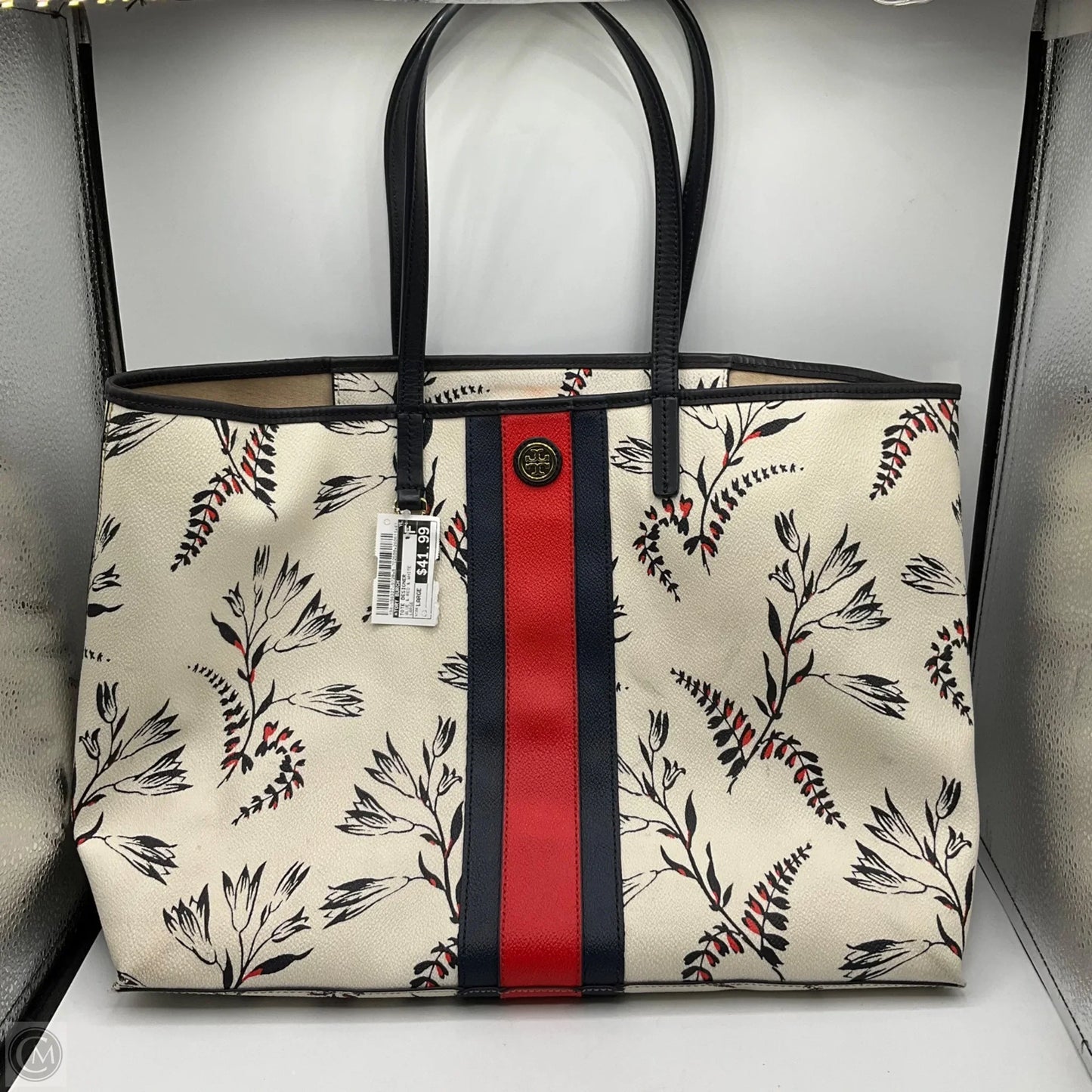 Tote Designer By Tory Burch, Size: Large
